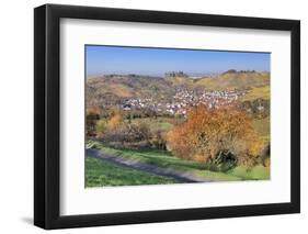 View About Uhlbach on the Tomb Chapel in Rotenberg, Part of Town of Stuttgart, Germany-Markus Lange-Framed Photographic Print