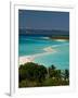 View Above a Sand Bank Linking the Two Little Islands of Nosy Iranja Near Nosy Be, Madagascar-Michael Runkel-Framed Photographic Print