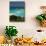 View Above a Sand Bank Linking the Two Little Islands of Nosy Iranja Near Nosy Be, Madagascar-Michael Runkel-Mounted Photographic Print displayed on a wall