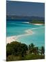 View Above a Sand Bank Linking the Two Little Islands of Nosy Iranja Near Nosy Be, Madagascar-Michael Runkel-Mounted Photographic Print