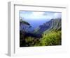 View Above the Na Pali Coast, Kauai, Hawaii, USA-Christopher Talbot Frank-Framed Premium Photographic Print