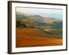 View across Agricultural Landscape at Sunrise, Volterra, Tuscany, Italy, Europe-Tomlinson Ruth-Framed Photographic Print