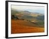 View across Agricultural Landscape at Sunrise, Volterra, Tuscany, Italy, Europe-Tomlinson Ruth-Framed Photographic Print