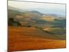 View across Agricultural Landscape at Sunrise, Volterra, Tuscany, Italy, Europe-Tomlinson Ruth-Mounted Photographic Print