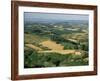 View Across Agricultural Landscape, San Gimignano, Tuscany, Italy-Ruth Tomlinson-Framed Photographic Print