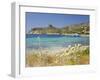 View across Bay to the Castle, Cabrera Island, Cabrera Archipelago National Park, Mallorca, Baleari-Ruth Tomlinson-Framed Photographic Print