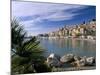 View Across Bay to the Old Town, Menton, Alpes-Maritimes, Provence-Ruth Tomlinson-Mounted Photographic Print