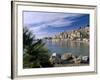 View Across Bay to the Old Town, Menton, Alpes-Maritimes, Provence-Ruth Tomlinson-Framed Photographic Print