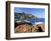 View Across Bay to the Village of Antheor, Provence, France-Ruth Tomlinson-Framed Photographic Print