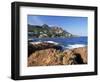 View Across Bay to the Village of Antheor, Provence, France-Ruth Tomlinson-Framed Photographic Print