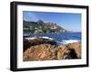 View Across Bay to the Village of Antheor, Provence, France-Ruth Tomlinson-Framed Photographic Print