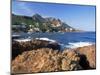 View Across Bay to the Village of Antheor, Provence, France-Ruth Tomlinson-Mounted Photographic Print