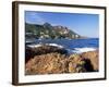 View Across Bay to the Village of Antheor, Provence, France-Ruth Tomlinson-Framed Photographic Print