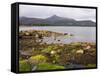 View across Brodick Bay to Goatfell, Brodick, Isle of Arran, North Ayrshire-Ruth Tomlinson-Framed Stretched Canvas