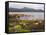 View across Brodick Bay to Goatfell, Brodick, Isle of Arran, North Ayrshire-Ruth Tomlinson-Framed Stretched Canvas