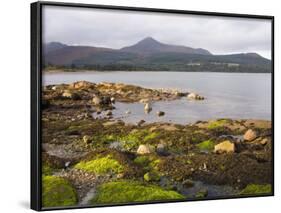 View across Brodick Bay to Goatfell, Brodick, Isle of Arran, North Ayrshire-Ruth Tomlinson-Framed Photographic Print