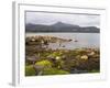 View across Brodick Bay to Goatfell, Brodick, Isle of Arran, North Ayrshire-Ruth Tomlinson-Framed Photographic Print