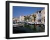 View Across Canal to Colourful Houses, Martigues, Bouches-Du-Rhone, Provence, France-Ruth Tomlinson-Framed Photographic Print