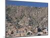 View Across City from El Alto, of Suburb Houses Stacked up Hillside, La Paz, Bolivia-Tony Waltham-Mounted Photographic Print