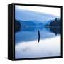 View across Derwent Water-Craig Roberts-Framed Stretched Canvas