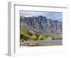 View across Frankton Arm to the Remarkables, autumn, Queenstown, Queenstown-Lakes district, Otago, -Ruth Tomlinson-Framed Photographic Print