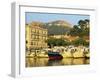 View across Harbour in the Evening, Cassis, Bouches-Du-Rhone, Cote D'Azur, Provence, France-Tomlinson Ruth-Framed Photographic Print