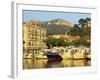 View across Harbour in the Evening, Cassis, Bouches-Du-Rhone, Cote D'Azur, Provence, France-Tomlinson Ruth-Framed Photographic Print