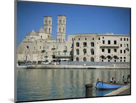 View Across Harbour to Duomo Vecchio, Molfetta, Puglia, Italy, Mediterranean-Sheila Terry-Mounted Photographic Print