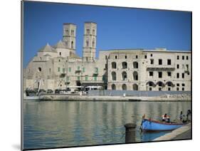 View Across Harbour to Duomo Vecchio, Molfetta, Puglia, Italy, Mediterranean-Sheila Terry-Mounted Photographic Print