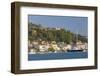 View across Harbour to the Waterfront, Zakynthos Town, Zakynthos (Zante) (Zakinthos)-Ruth Tomlinson-Framed Photographic Print