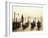 View Across Lagoon Towards San Giorgio Maggiore, from St. Mark's, Venice, Veneto, Italy-Lee Frost-Framed Photographic Print