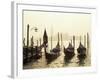 View Across Lagoon Towards San Giorgio Maggiore, from St. Mark's, Venice, Veneto, Italy-Lee Frost-Framed Photographic Print