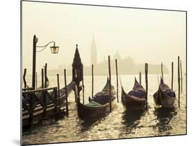 View Across Lagoon Towards San Giorgio Maggiore, from St. Mark's, Venice, Veneto, Italy-Lee Frost-Mounted Photographic Print