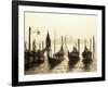 View Across Lagoon Towards San Giorgio Maggiore, from St. Mark's, Venice, Veneto, Italy-Lee Frost-Framed Photographic Print