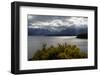 View across Lake Nahuel Huapi, Villa La Angostura, Nahuel Huapi National Park, Lake District, Argen-Stuart Black-Framed Photographic Print