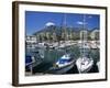 View across Marina, Marbella, Andalucia, Costa del Sol, Spain, Europe-Stuart Black-Framed Photographic Print