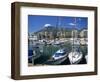 View across Marina, Marbella, Andalucia, Costa del Sol, Spain, Europe-Stuart Black-Framed Photographic Print