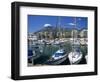 View across Marina, Marbella, Andalucia, Costa del Sol, Spain, Europe-Stuart Black-Framed Photographic Print