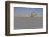 View across Naqsh-e (Imam) Square, UNESCO World Heritage Site, from Ali Qapu Palace opposite Sheikh-James Strachan-Framed Photographic Print