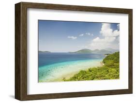 View across Narrows from St. John to the British Virgin Islands-Macduff Everton-Framed Photographic Print