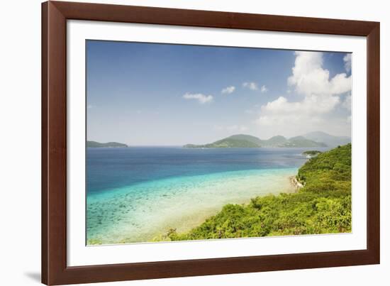 View across Narrows from St. John to the British Virgin Islands-Macduff Everton-Framed Photographic Print