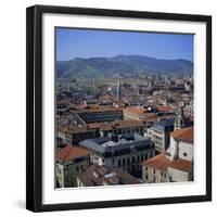 View Across Old Town, Bilbao, Capital of the Basque Province of Vizcaya (Pais Vasco), Spain, Europe-Geoff Renner-Framed Photographic Print