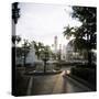 View Across Parc Central, Cienfuegos, Cuba, West Indies, Central America-Lee Frost-Stretched Canvas