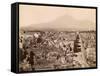 View across Pompeii-null-Framed Stretched Canvas