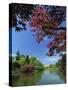 View across Pond to House, Sheffield Park Garden, East Sussex, England, United Kingdom, Europe-Tomlinson Ruth-Stretched Canvas