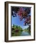 View across Pond to House, Sheffield Park Garden, East Sussex, England, United Kingdom, Europe-Tomlinson Ruth-Framed Photographic Print