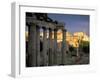 View Across Roman Forum Towards Colosseum and St. Francesca Romana, Rome, Lazio, Italy-John Miller-Framed Photographic Print