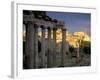 View Across Roman Forum Towards Colosseum and St. Francesca Romana, Rome, Lazio, Italy-John Miller-Framed Photographic Print