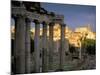 View Across Roman Forum Towards Colosseum and St. Francesca Romana, Rome, Lazio, Italy-John Miller-Mounted Photographic Print