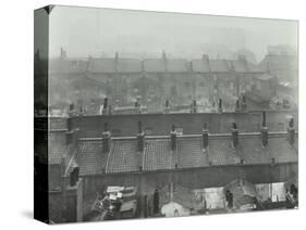 View across Roof Tops, Bethnal Green, London, 1923-null-Stretched Canvas